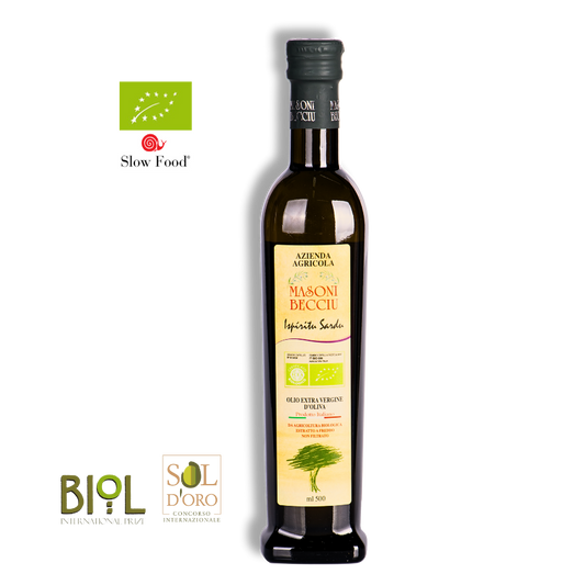 BIO Olivenöl Extra Vergine - Ispiritu Sardu von Masoni Becciu aus Sardinien