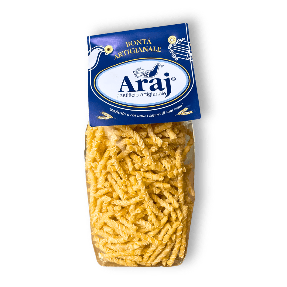 Busiate Busada Pasta handgemacht Araj aus Sardinien Sizilien