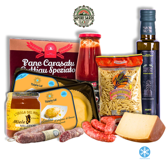 Menu Sardo – komplettes sardisches Festmahl für 4 Pers.