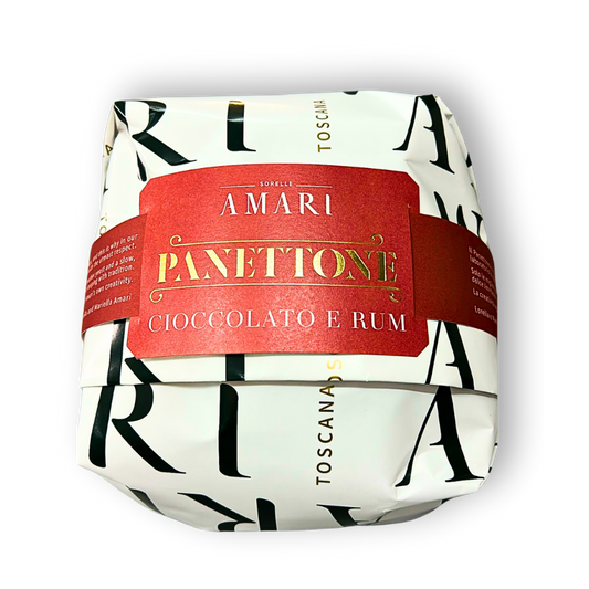 Panettone Cioccolato e Rum - Handgefertigt mit Schoko & Rum von Amari
